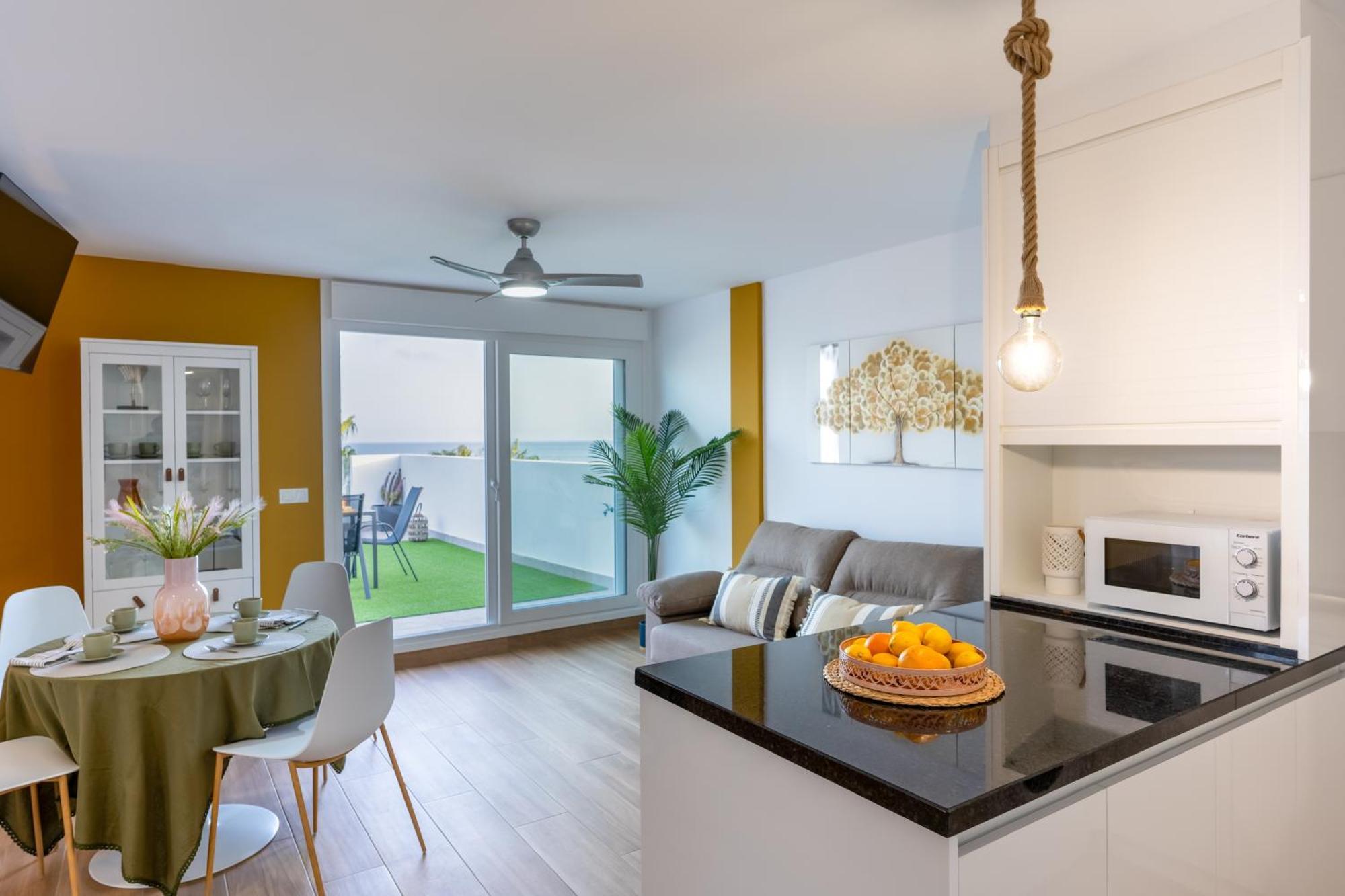 Apartamento Buenavista Playa Sol R&R โรเกตัสเดมาร์ ภายนอก รูปภาพ